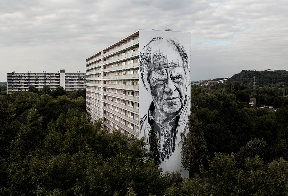 Muralaktion mit Hendrik Beikirch Muralaktion mit Hendrik Beikirch