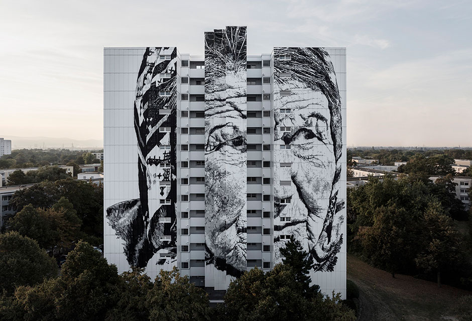 Muralaktion mit Hendrik Beikirch Muralaktion mit Hendrik Beikirch