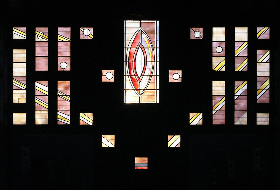 Detail_St.-Gertrud-Kirche auf der Schweinheimer Hoehe