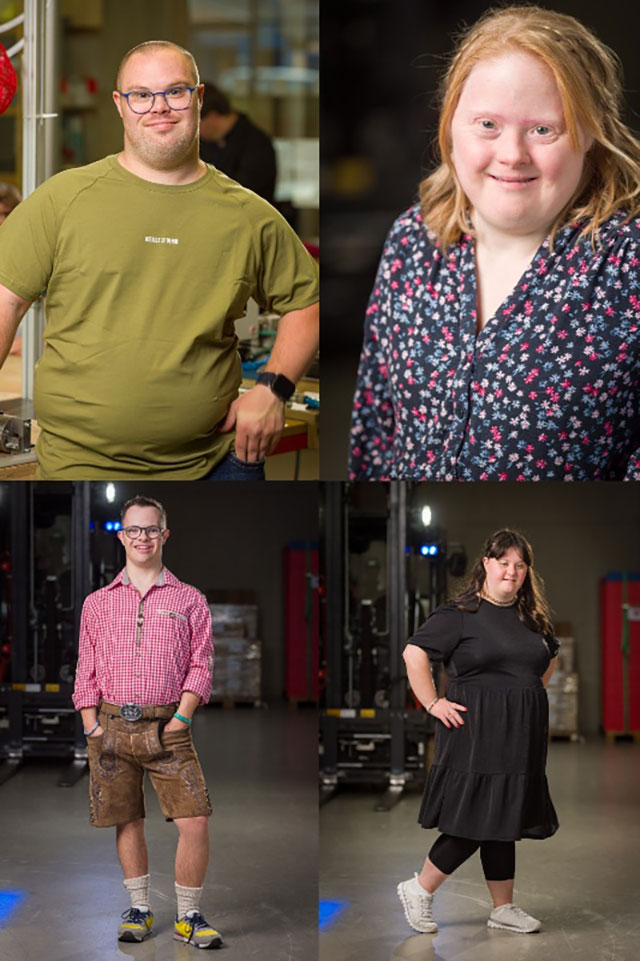 Porträts von Menschen mit Down-Syndrom in all ihrer Vielfalt und Lebensfreude