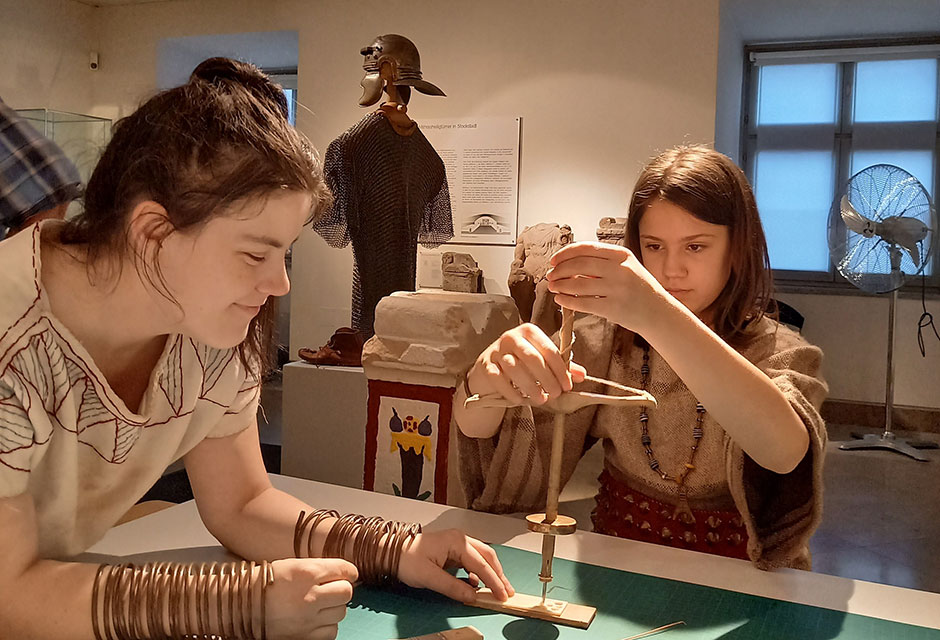 Antike Technik im Museum